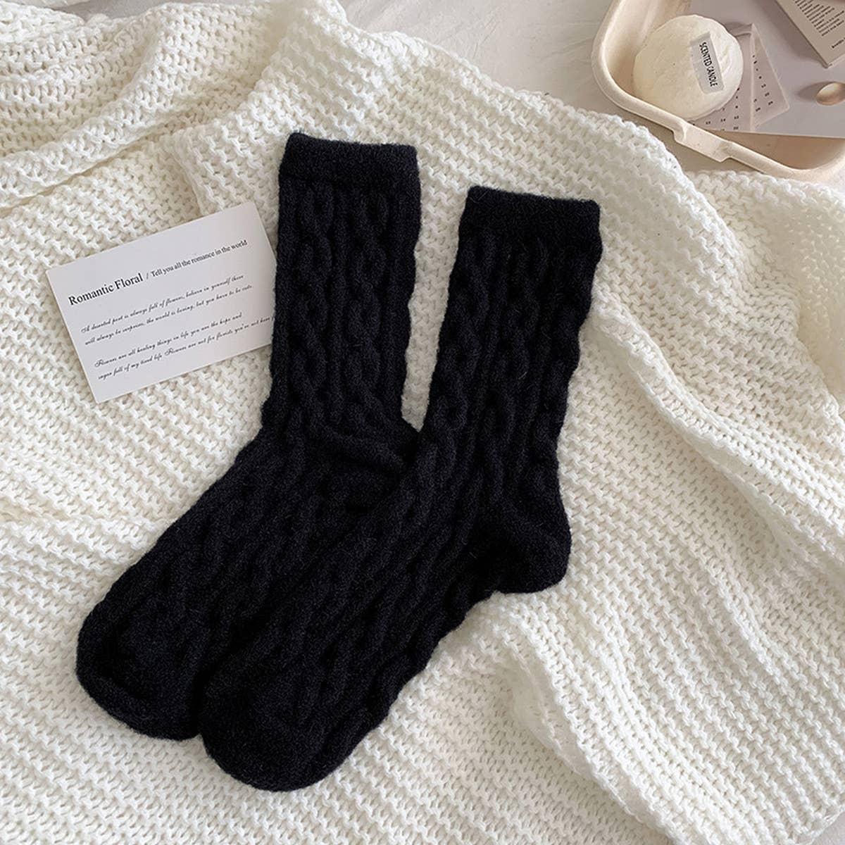 COZY THICK PLUSH Brown