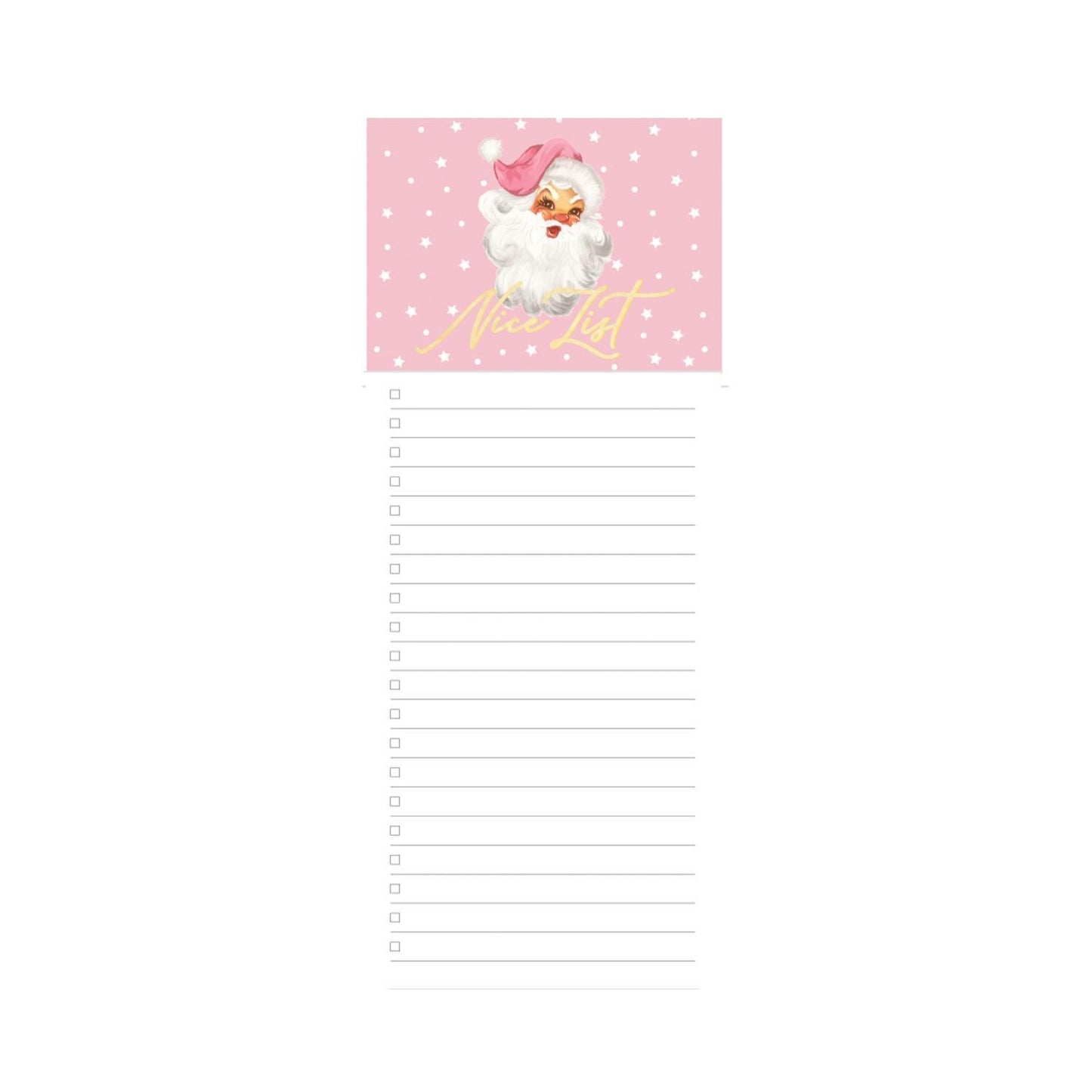 Santa Magnetic Notepad