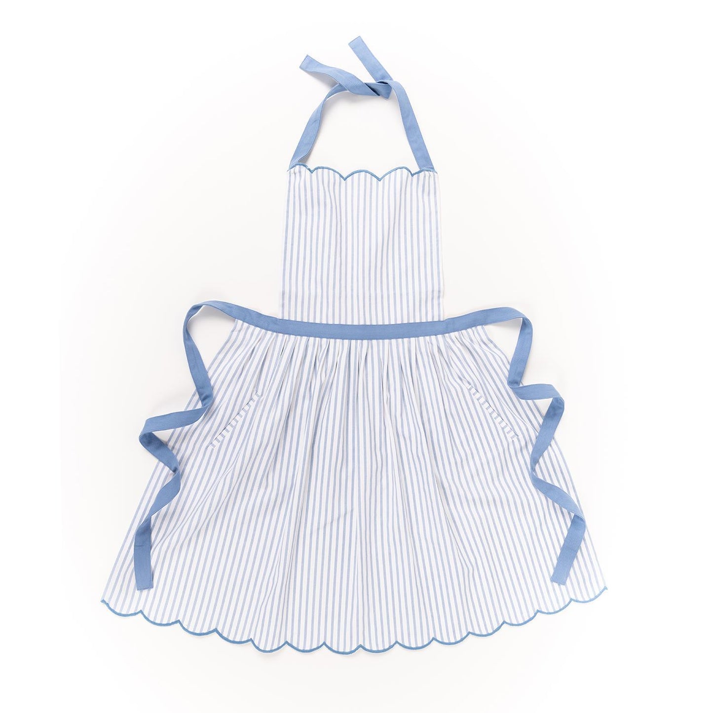 Blue Stripe Adult Apron