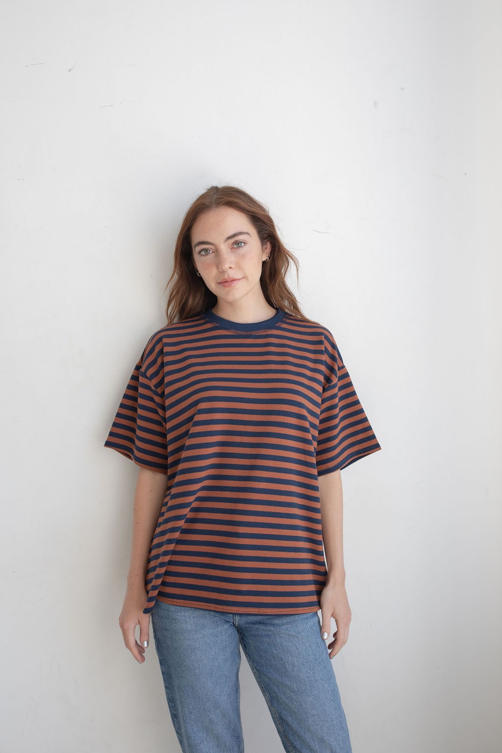Cassandra Navy Stripe Shirt