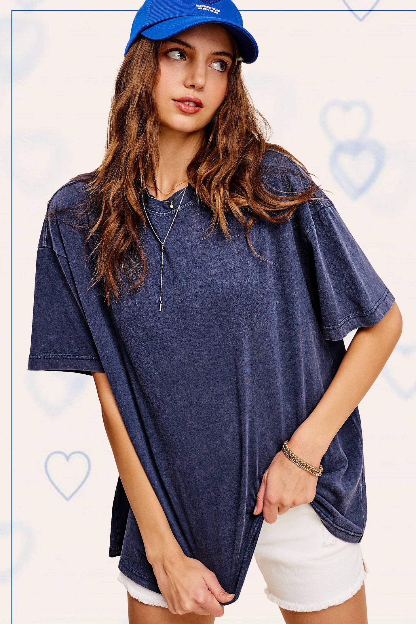 Sadie Mineral Wash Boxy Tee
