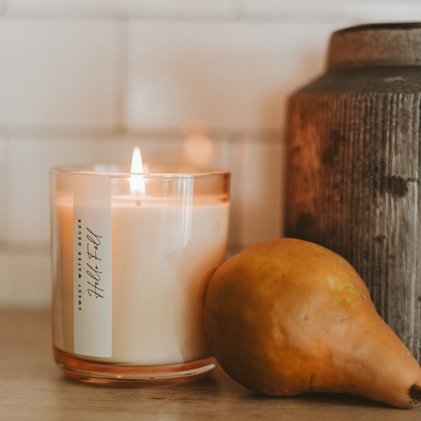 *NEW* Hello Fall 12 oz Candle - Fall Decor and Gifts