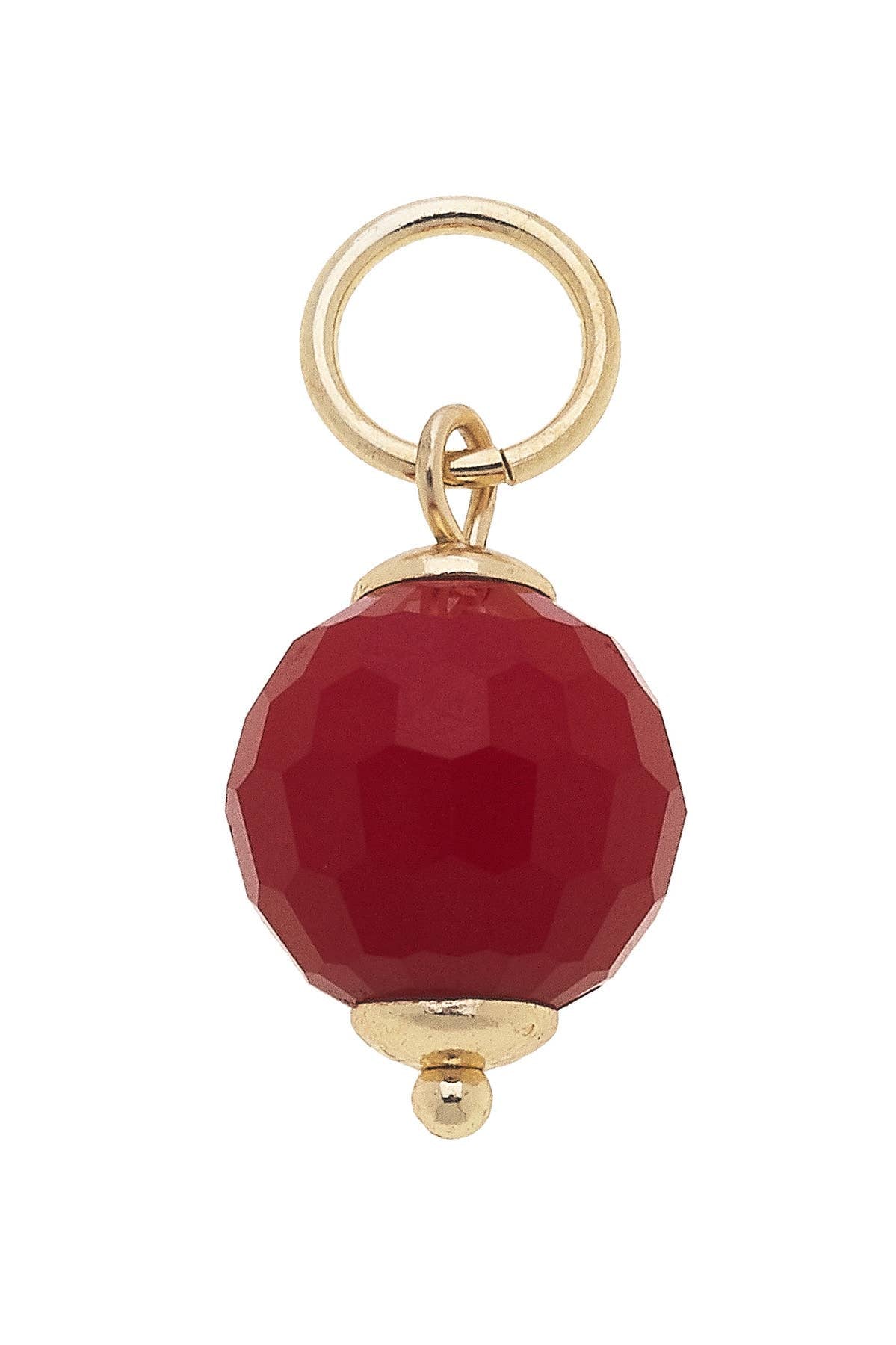 Resin Bead Charm: Fuchsia