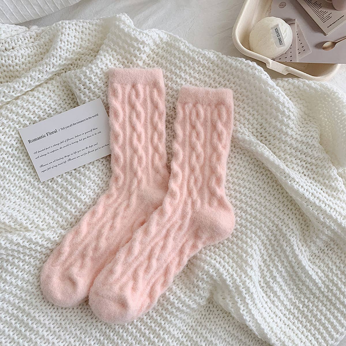 COZY THICK PLUSH Brown