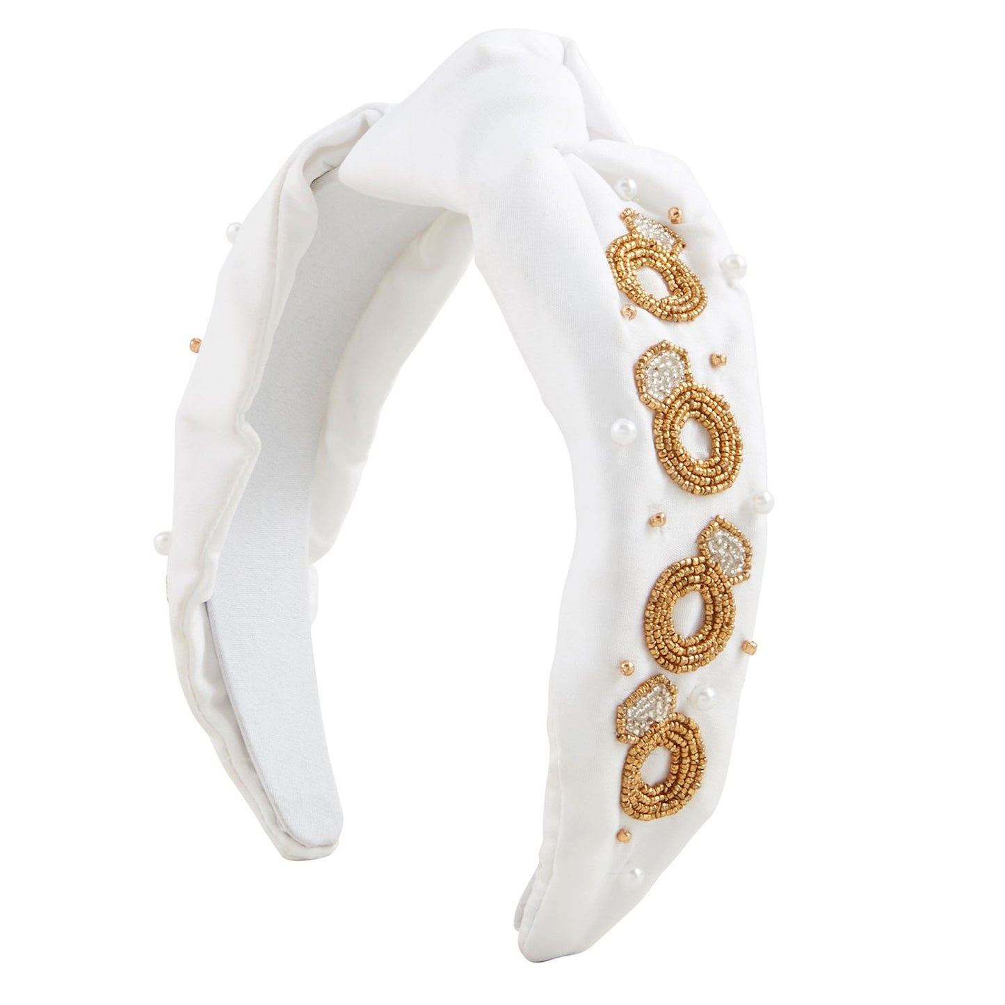 Bride Embroidered Headband