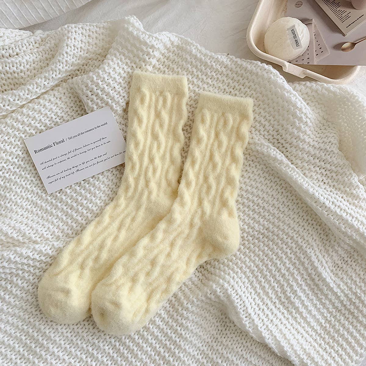 COZY THICK PLUSH Brown