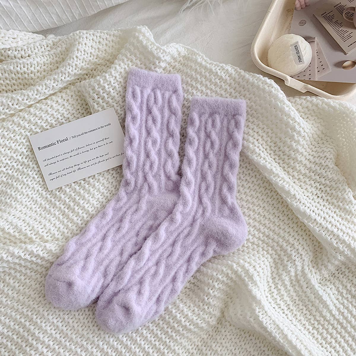 COZY THICK PLUSH Brown