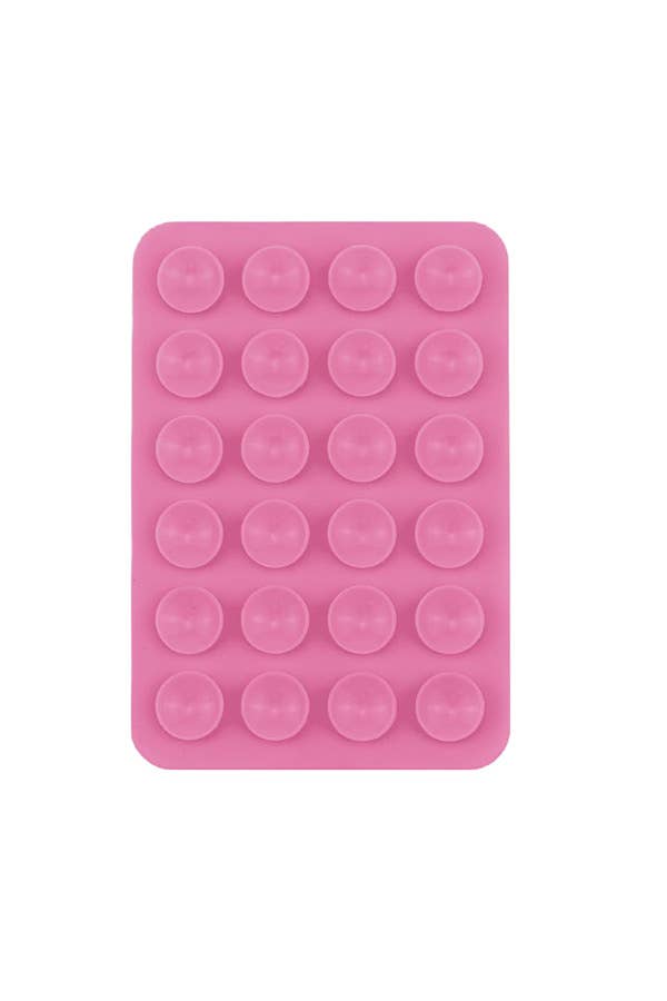 Phone Silicone Suction Case Mount: White