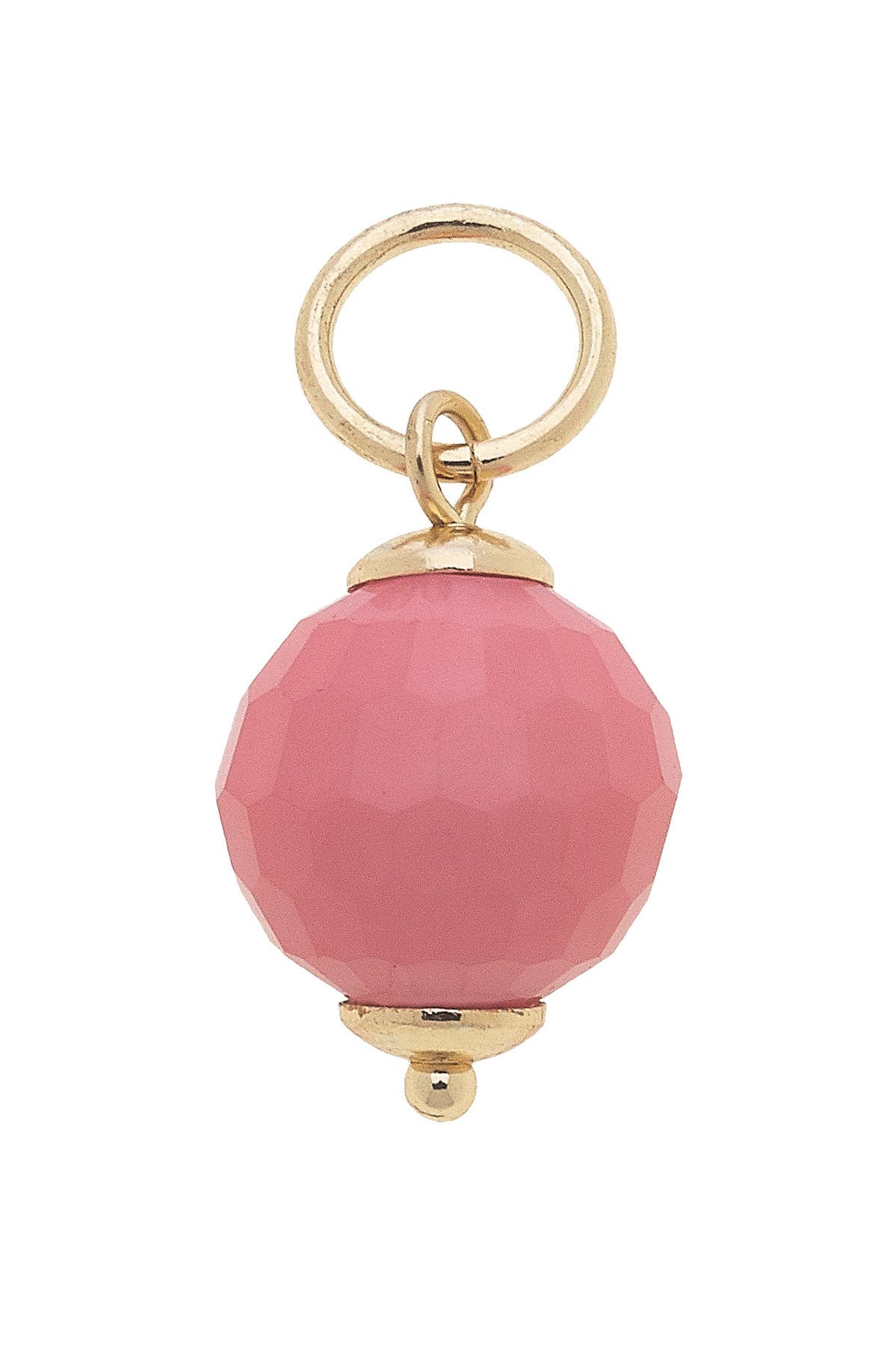 Resin Bead Charm: Fuchsia