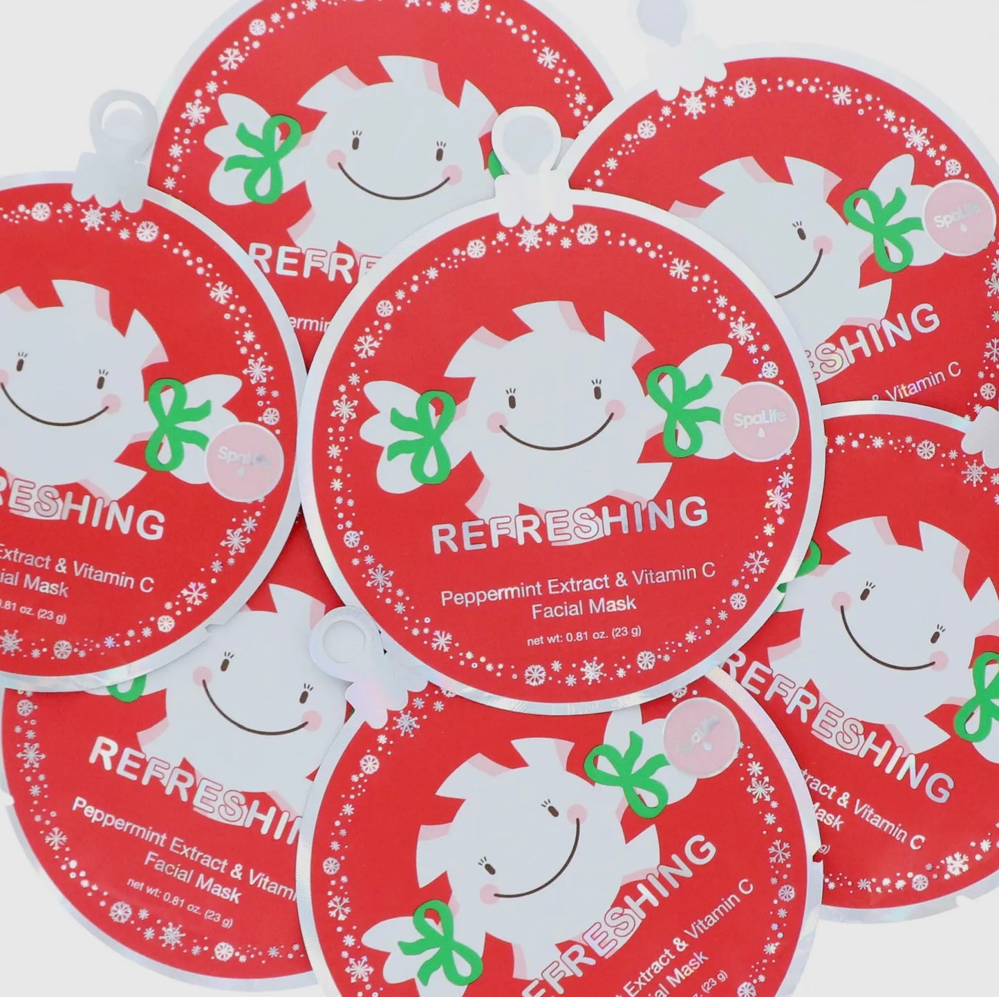 Refreshing Peppermint Extract & Vitamin C Facial Mask