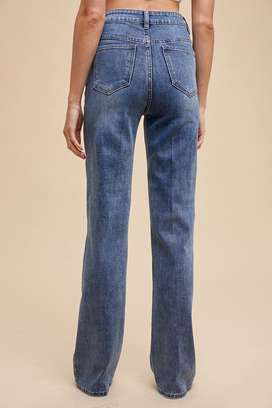 Violet High Rise Denim