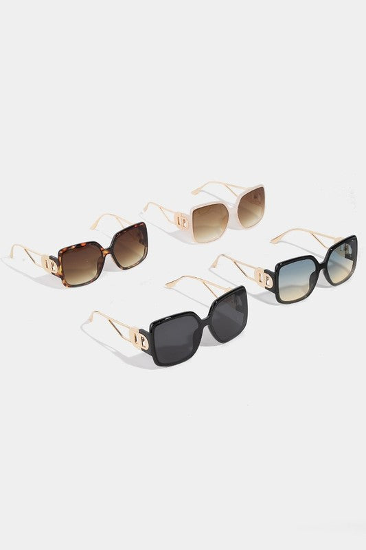Large Square Sunglasses
