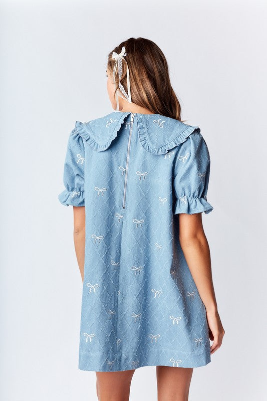 Bethany Baby Doll Bow Dress