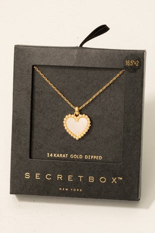 Shell Heart Necklace
