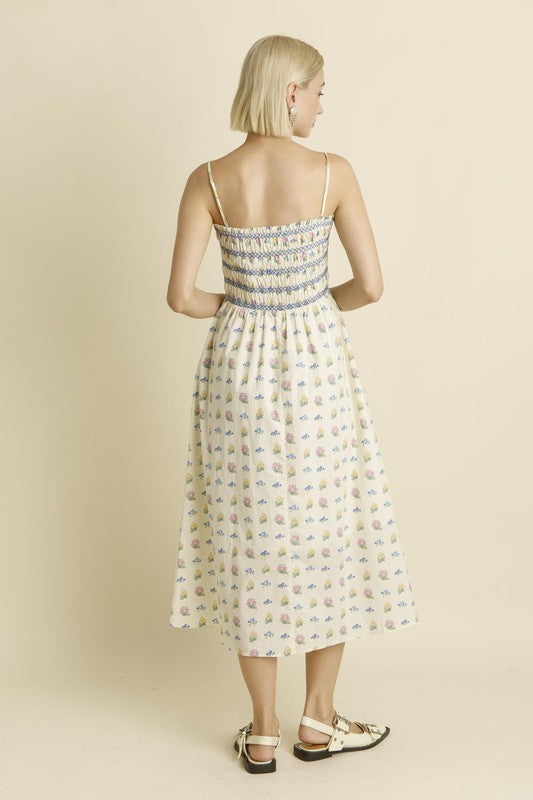 Madison Floral Smocked Dress