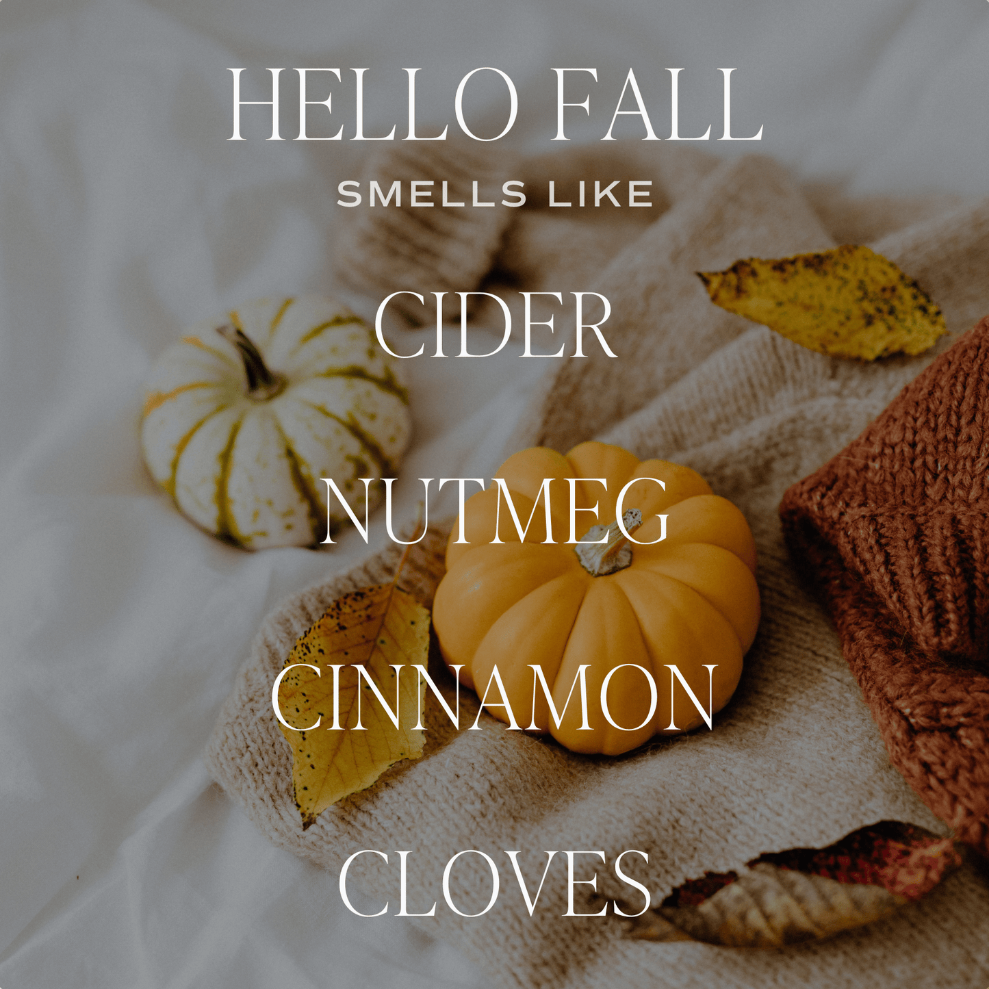 *NEW* Hello Fall 12 oz Candle - Fall Decor and Gifts