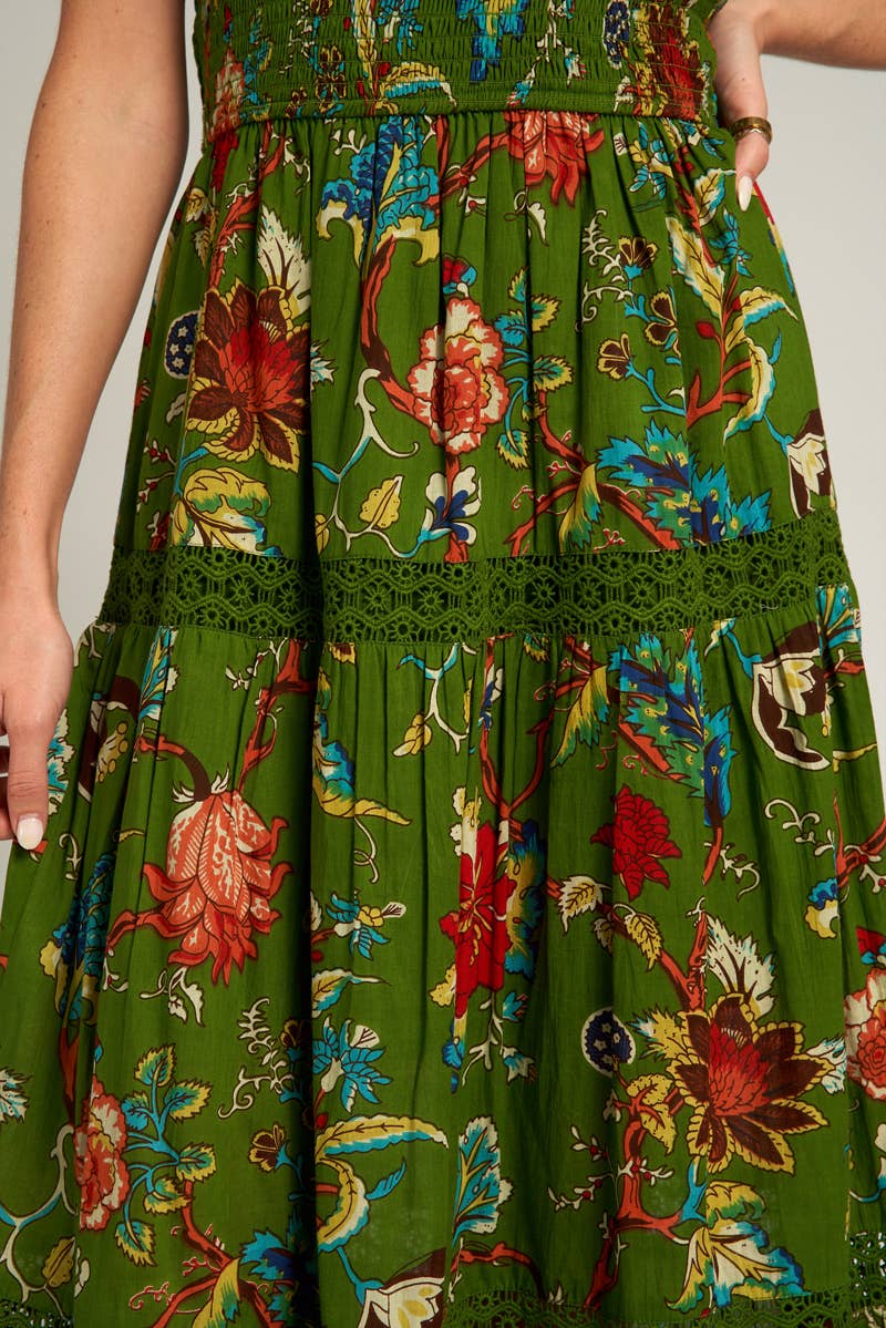 Camila Smocked Tube Maxi Dress