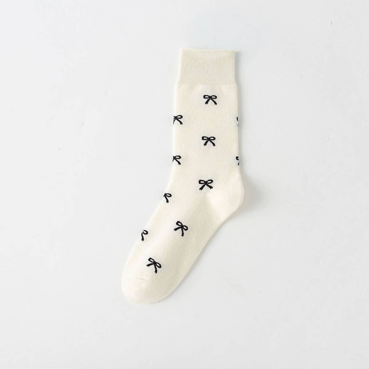 BOWKNOT Socks Ivory