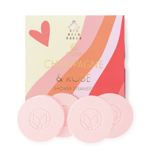 Champagne & Rose Bath Steamers