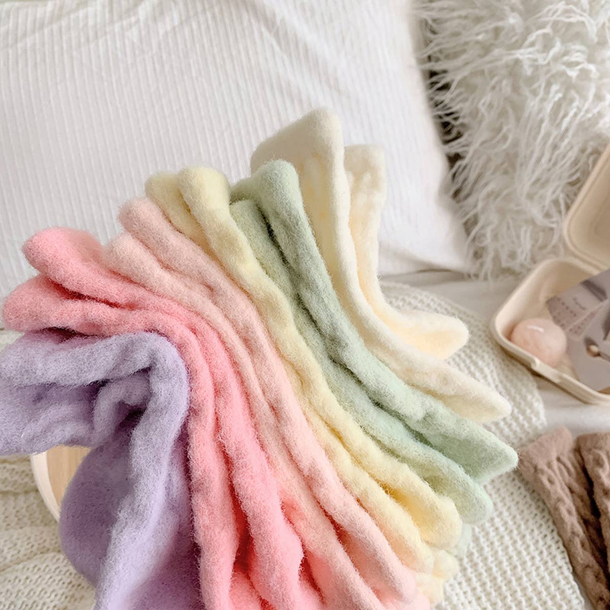 COZY THICK PLUSH Brown