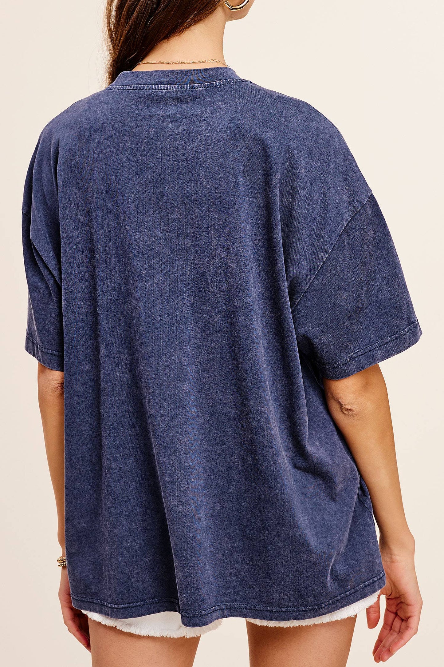 Sadie Mineral Wash Boxy Tee