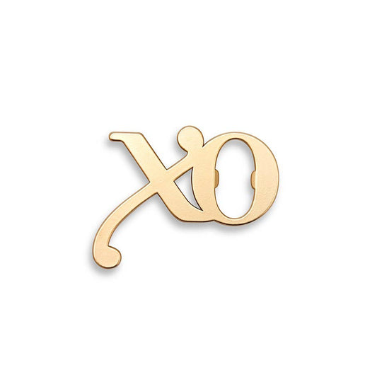 Gold XO Bottle Opener Favor