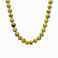 Autumn Marbled Bead Necklace: Dark Multi