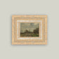 Wedeler Au Framed Antique Art: 9x7