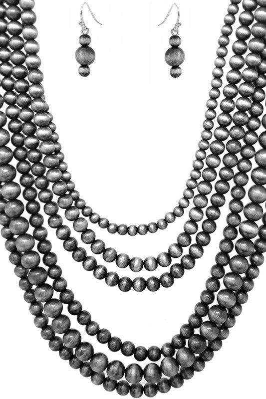 Western Layered Necklace Set