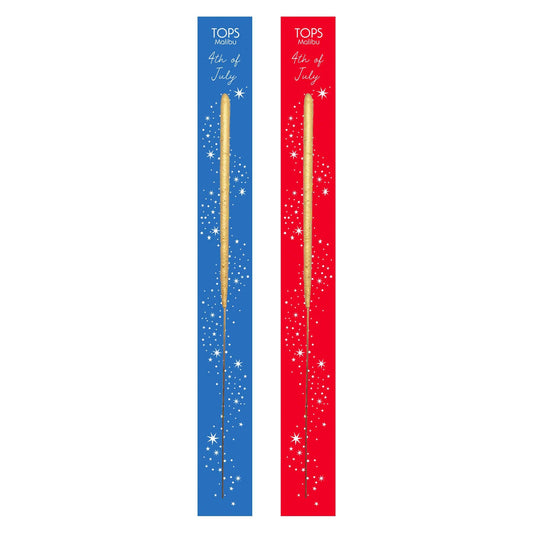 Single Wish Gold Sparkler 4th of July - Assortment of Colors