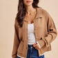 BEAGLE KNITTED CARDIGAN: DUSTED OLIVE / L