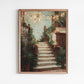 Holiday Stairs Art Print: 11"x14"
