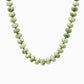 Summer Marble Seed Necklace: Olive
