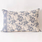 Lumbar Pillow - French Blue Floral
