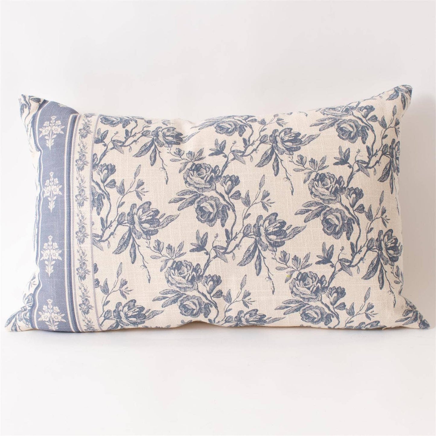 Lumbar Pillow - French Blue Floral