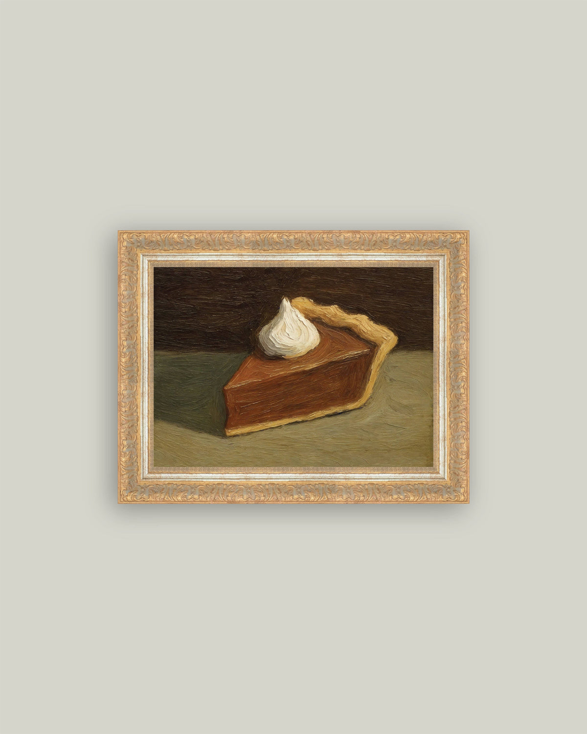 Pumpkin Pie Slice: 9x7