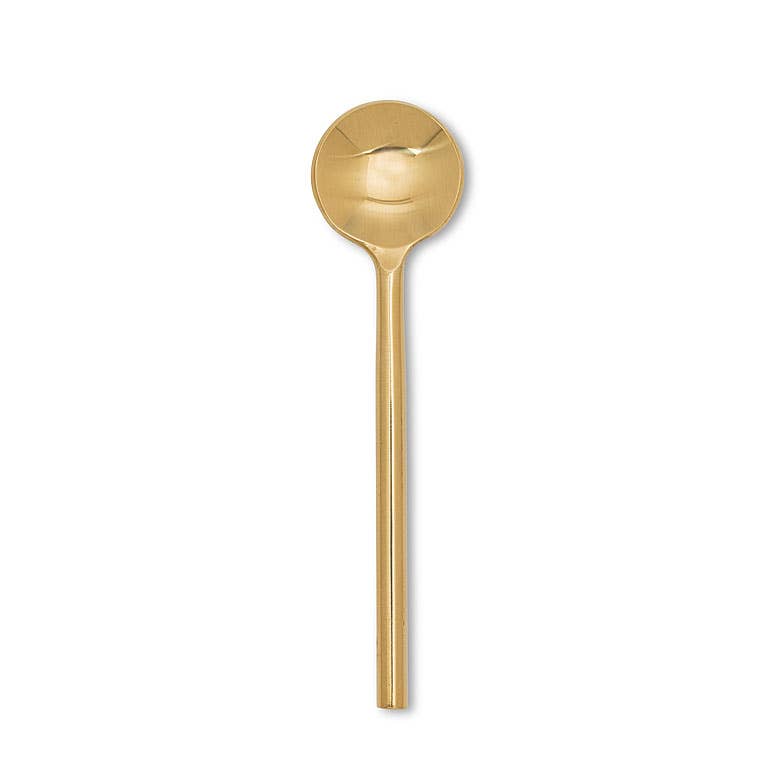 Modern Sm Spoon-Gold-4.5" L