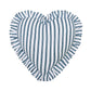 Americana Heart Shaped Pillow