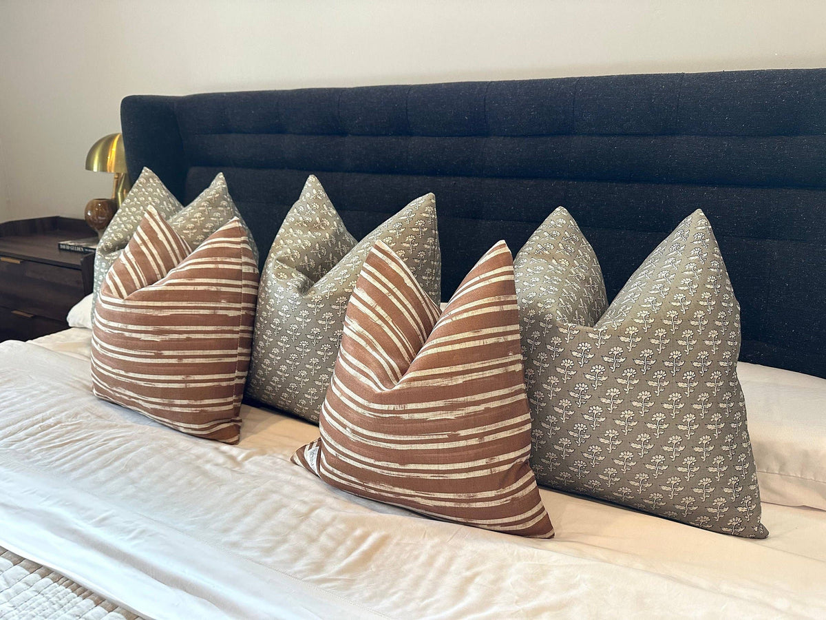 Noa Sage Pillow Cover: 18x18 Cover Only