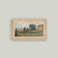 In The Hills Framed Antique Art: 32x18