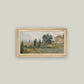 In The Hills Framed Antique Art: 32x18