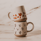 *NEW* Brown Leaves Stoneware Coffee Mug - Fall Decor & Gifts