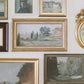 In The Hills Framed Antique Art: 32x18