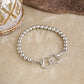 Bit of Shine – Stretch Horse Bit Bracelet: Gold
