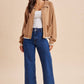 BEAGLE KNITTED CARDIGAN: DUSTED OLIVE / M