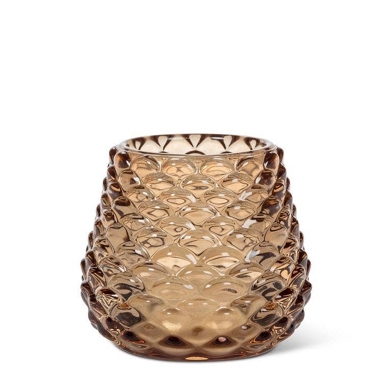 Small Pinecone Tealight: Green