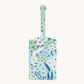 Waterfall Floral Luggage Tag