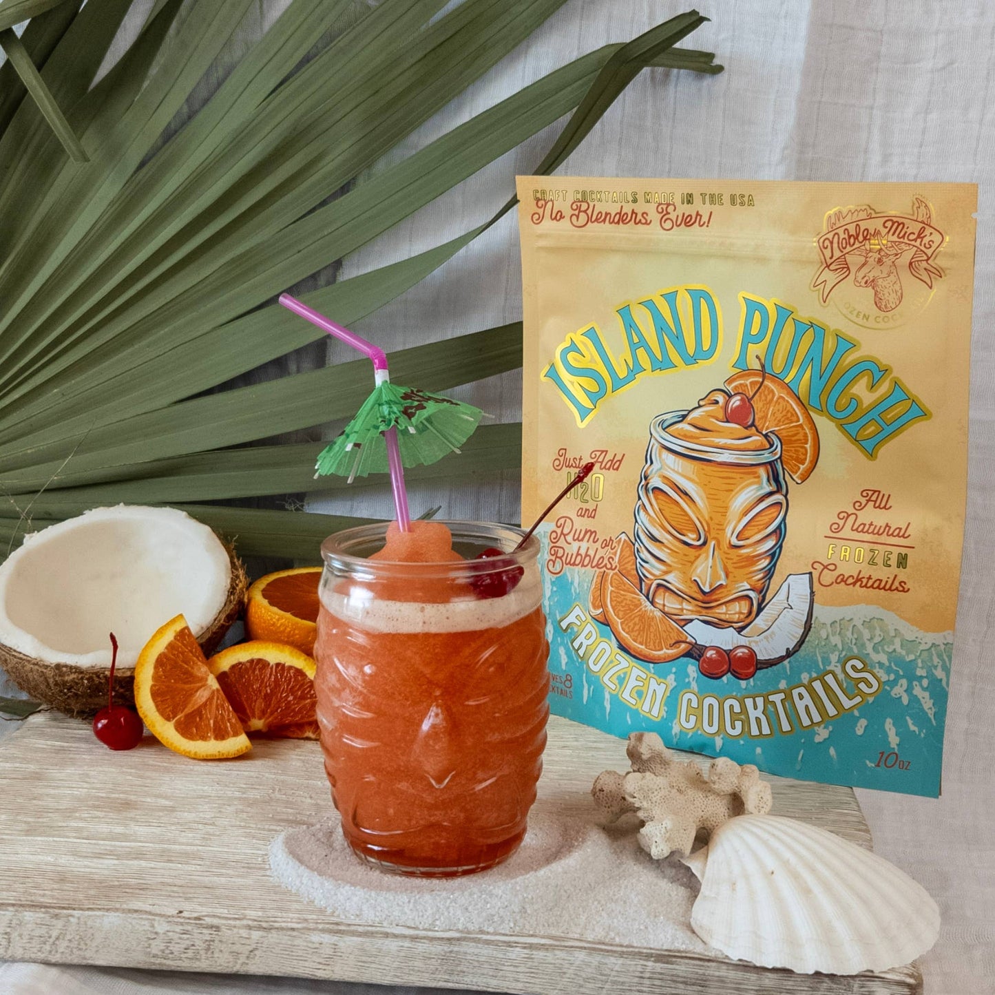 Island Punch Frozen Cocktail Just add Water + Rum