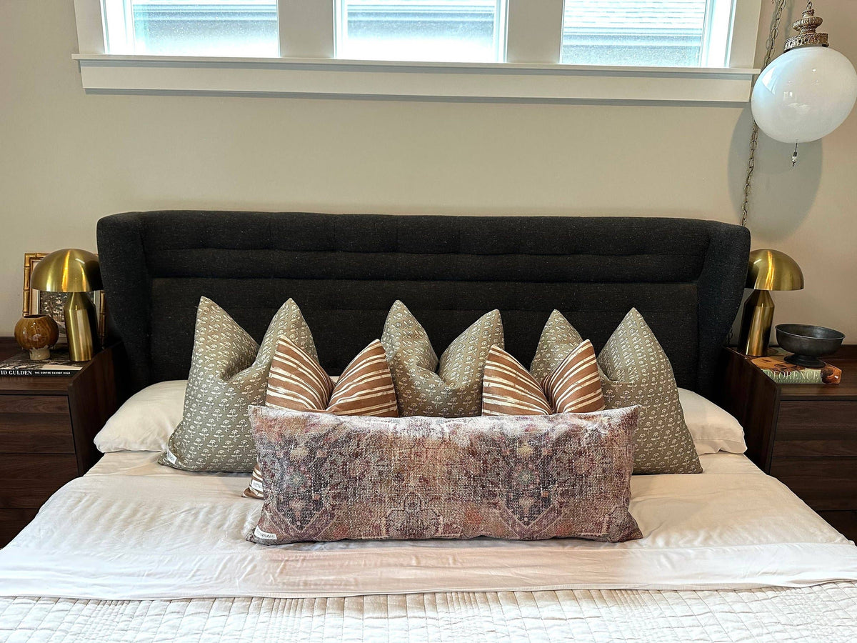 Noa Sage Pillow Cover: 18x18 Cover Only