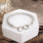 Bit of Shine – Stretch Horse Bit Bracelet: Gold